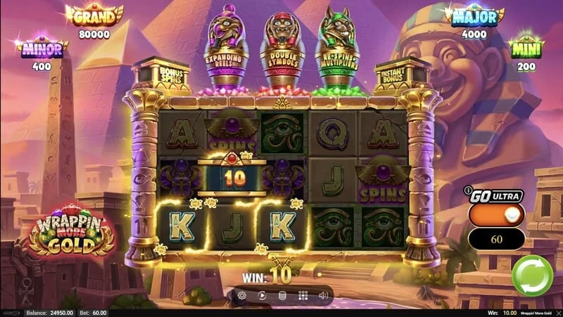 Wrappin' More Gold – gevinst i grundspillet